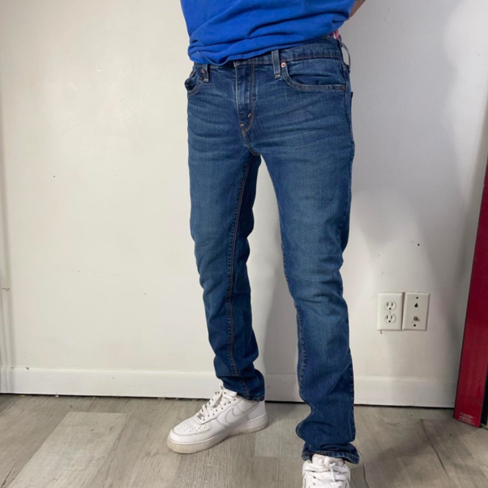 Dark Blue Slim Fit Jeans